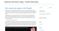 Desktop Screenshot of greek-genocide.org